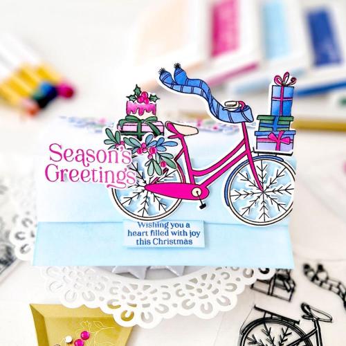 Pinkfresh Studio - Holiday Bicycle die