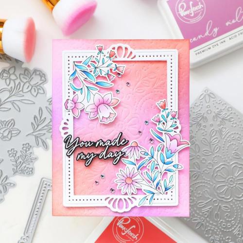 Pinkfresh Studio - Fancy Rectangle Frame die