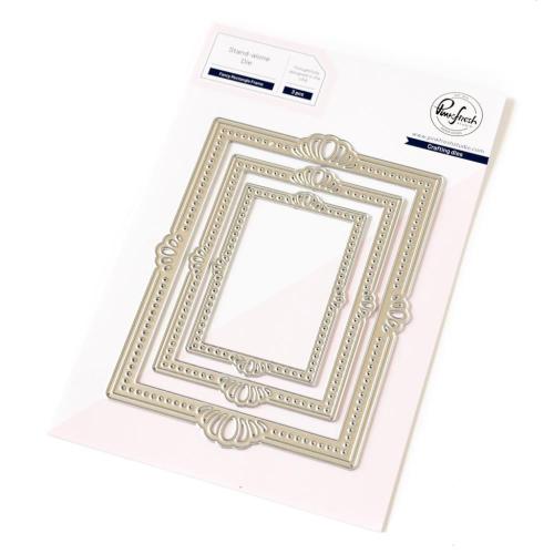 Pinkfresh Studio - Fancy Rectangle Frame die