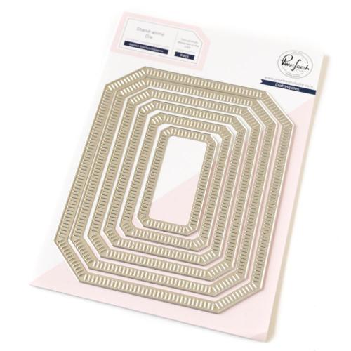 Pinkfresh Studio - Blanket Stitched Octagons die