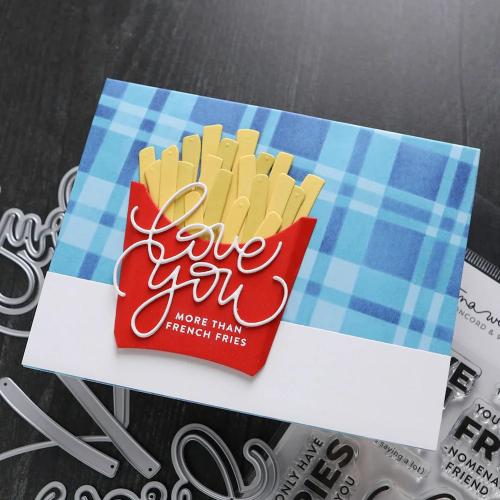 Concord & 9th Kristina Werner Plaid Perfection Stencil Set kw1242