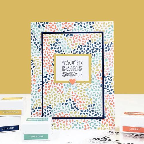 Concord & 9th Speckled Turnabout Stamp Set 12809