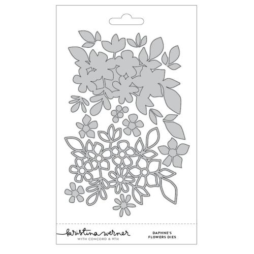 Concord & 9th Kristina Werner Daphne's Flowers Inlay Die kw1250