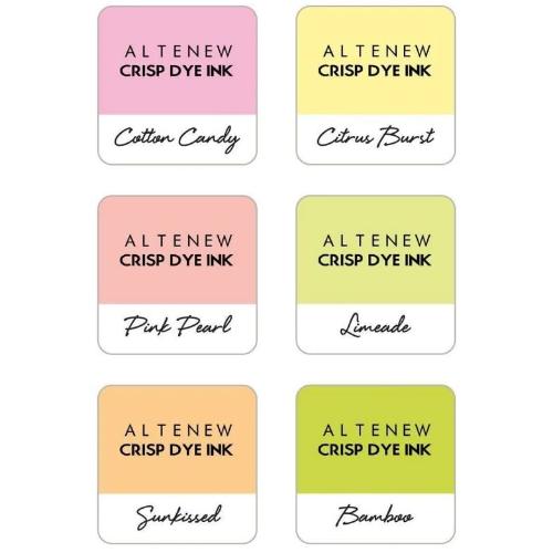 Altenew - Crisp Die Ink Mini Cube Set Of 6 - Summer Sherbet Alt3979