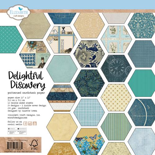 Elizabeth Craft Designs - Delightful Discovery - 12x12 Cardstock - Postage as per Actual