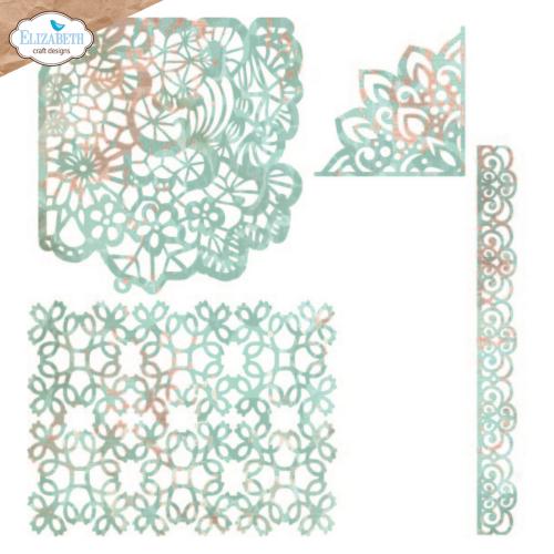 Elizabeth Craft Designs Hello You! Die Lace All Over (2323)
