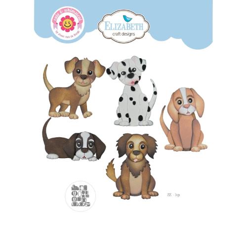 Elizabeth Craft Designs Dogs (2325)