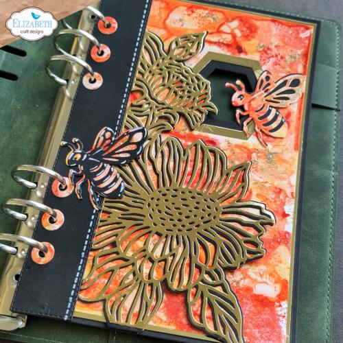 Elizabeth Craft Designs - Bee and Flower Accents Die Set