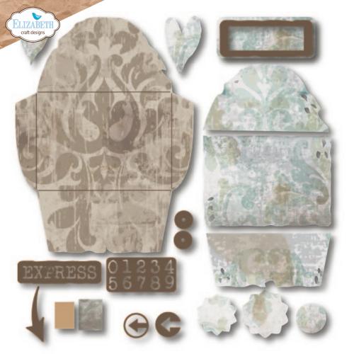 Elizabeth Craft Designs Hello You! Die Grunge Envelope (2344)