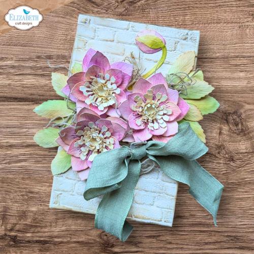 Elizabeth Craft Designs Beautiful Blooms Die Rectangle Gift Box by Paper Flowers (2351)