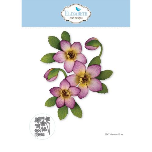 Elizabeth Craft Designs Beautiful Blooms Die Lenten Rose by Paper Flowers (2347)