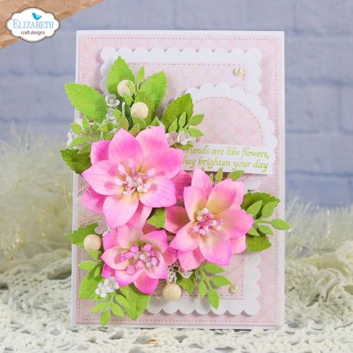 Elizabeth Craft Designs Beautiful Blooms Die Lenten Rose by Paper Flowers (2347)