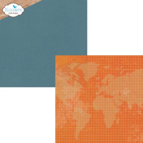Elizabeth Craft Designs Rest & Relaxation 12x12 Inch Patterned Cardstock Paper by Everyday Memories (C043) - Postage as per Actual