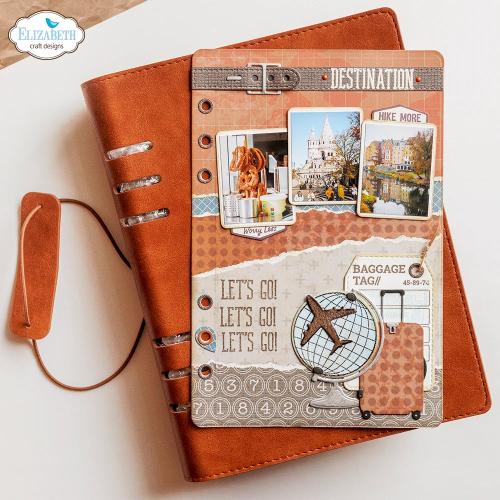Elizabeth Craft Designs Rest & Relaxation Stamp and Die Set Let's Go! by Everyday Memories (CSD454)