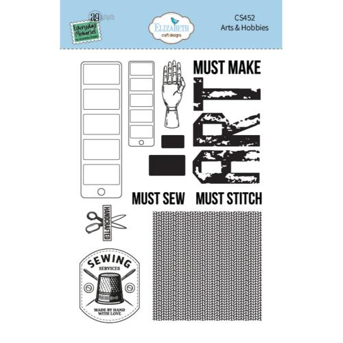 Elizabeth Craft Designs Rest & Relaxation Stamps Arts & Hobbies by Everyday Memories (CS452)