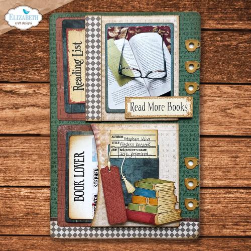Elizabeth Craft Designs Rest & Relaxation Die Library Pockets & Accessories by Everyday Memories (2358)