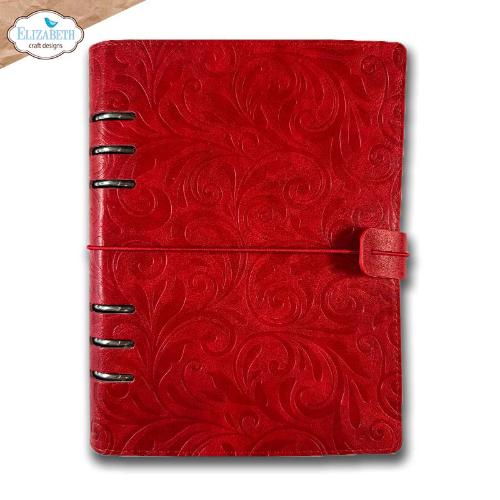 Elizabeth Craft Designs Memory Binder - Festive Red Embossed (MB006) - Postage as per Actual