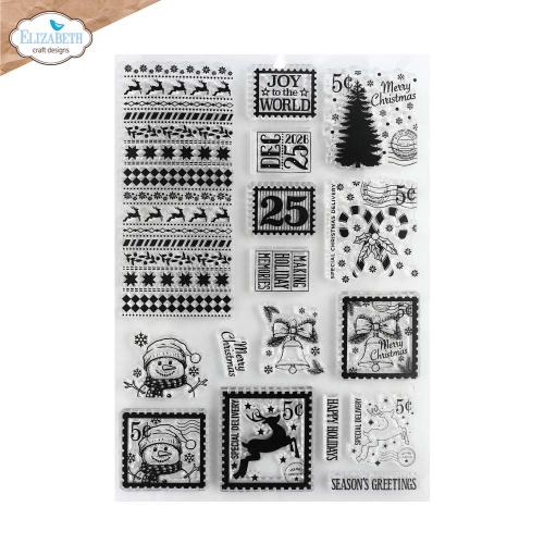 Elizabeth Craft Designs Seasonal Postage (CS466)