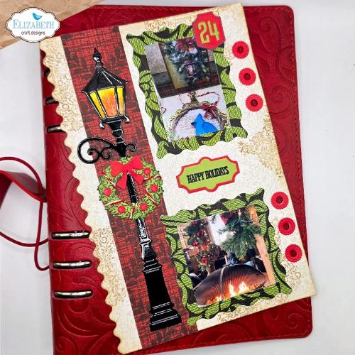 Elizabeth Craft Designs Wavy Page & Lamppost (2390)