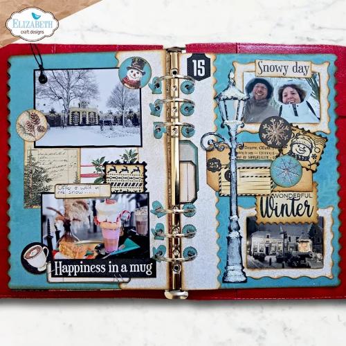 Elizabeth Craft Designs Wavy Page & Lamppost (2390)