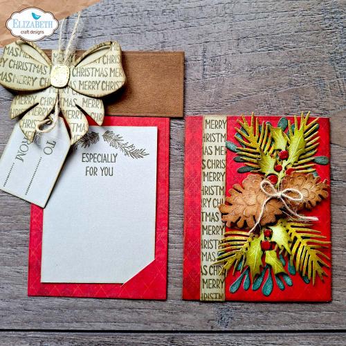 Elizabeth Craft Designs Warm Wishes Sentiments (CS468)