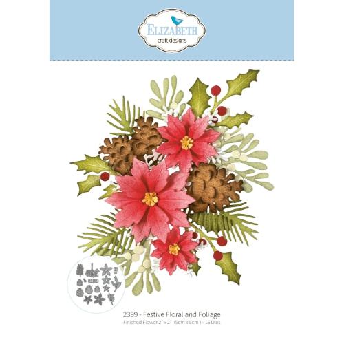 Elizabeth Craft Designs Festive Floral and Foliage (2399)