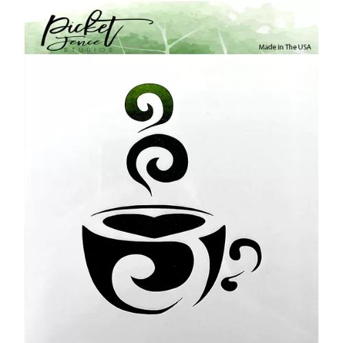 Picket Fence Studios - SC-169 Coffee Cup Stencil