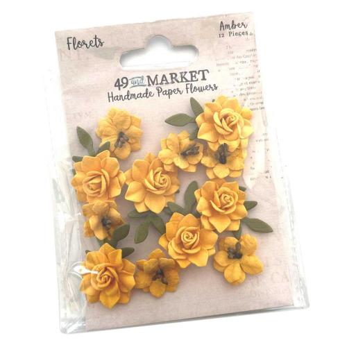49 And Market Florets Paper Flowers Amber