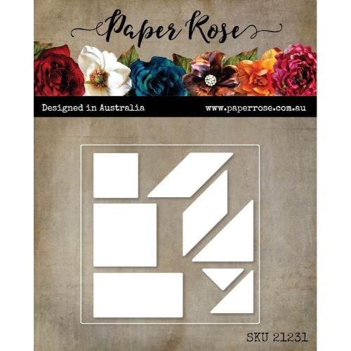 Paper Rose Studio - Emily's Quilt Block Metal Cutting Die