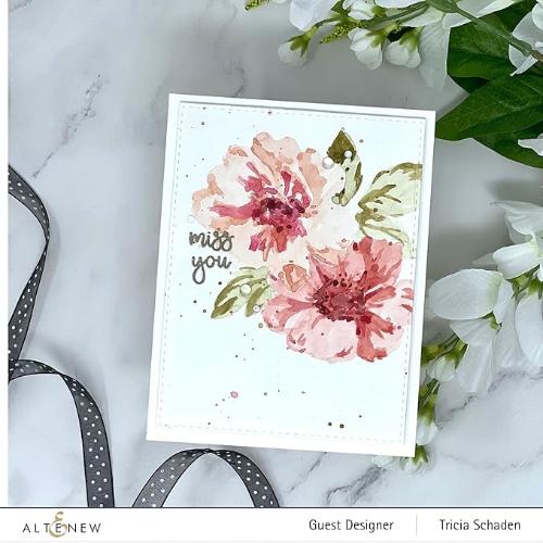 Altenew - Greenwood Flowers - Layering Stencil Set