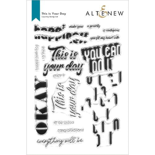 Altenew - This is Your Day Stamp Set
