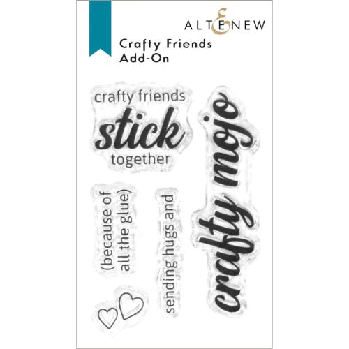 Altenew - Crafty Friends Add-On Stamp Set