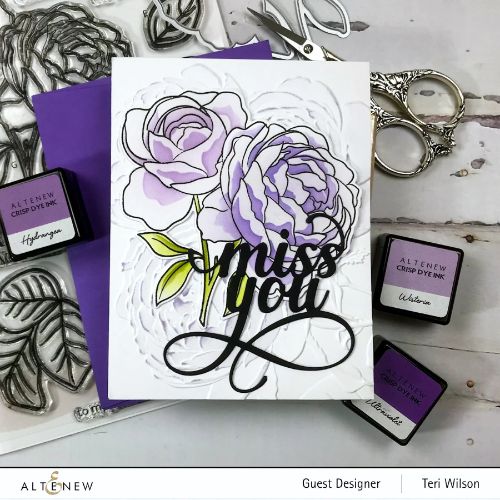 Altenew - Ambridge Rose 3D Embossing Folder