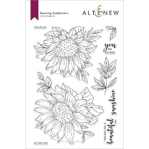 Altenew - Dancing Sunflowers Stamp Set