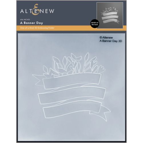 Altenew - A Banner Day 3D Embossing Folder
