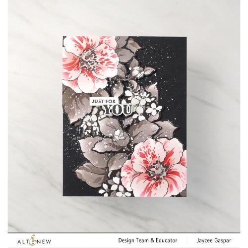 Altenew - Build-A-Garden: Rosa Gallica & Add-On Die Bundle - Postage as per Actual
