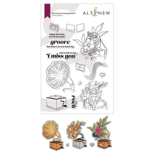 Altenew - Blooming Gramophone Complete Bundle