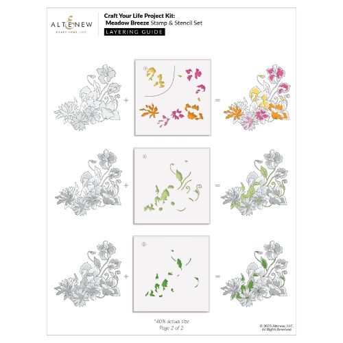 Altenew - Craft Your Life Project Kit: Meadow Breeze - Postage as per Actual