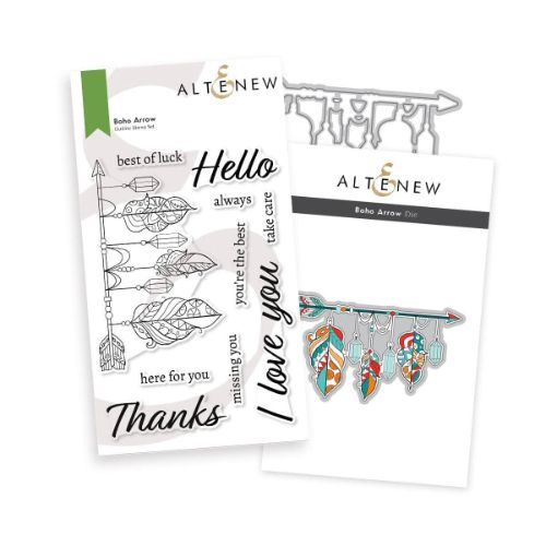 Altenew - Boho Arrow - Complete Bundle