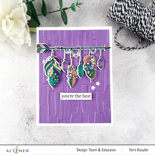 Altenew - Masonry Wall 3D Embossing Folder