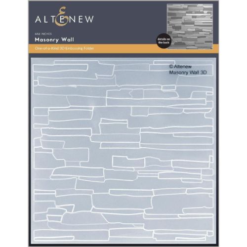Altenew - Masonry Wall 3D Embossing Folder