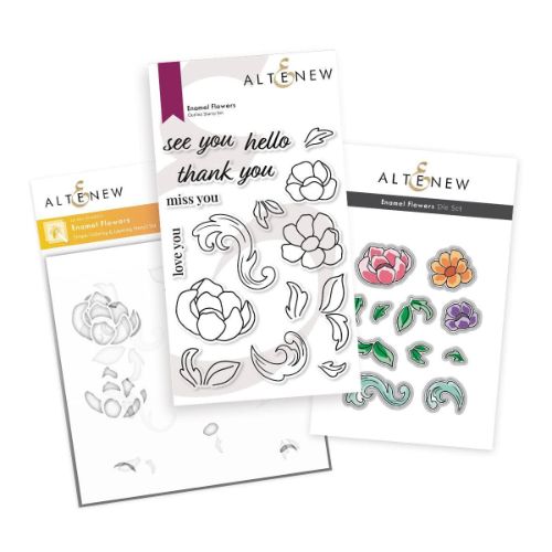 Altenew - Enamel Flowers - Complete Bundle