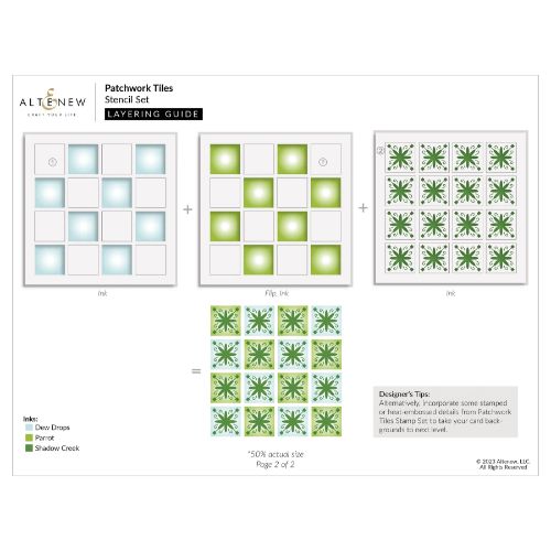 Altenew - Patchwork Tiles - Complete Bundle