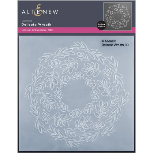 Altenew - Delicate Wreath 3D Embossing Folder