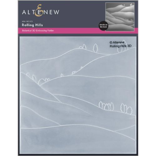 Altenew - Rolling Hills 3D Embossing Folder