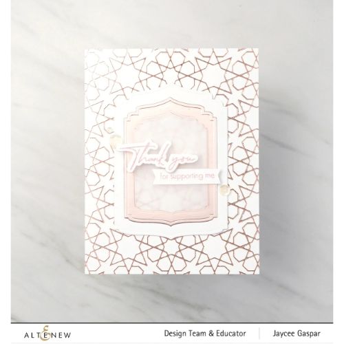 Altenew - Journey Abroad - Hot Foil Plate