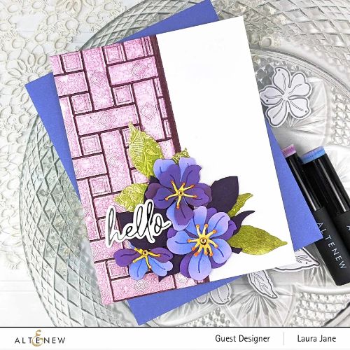 Altenew - Zellige Tiles 3D Embossing Folder