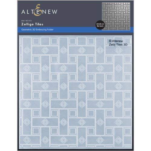Altenew - Zellige Tiles 3D Embossing Folder