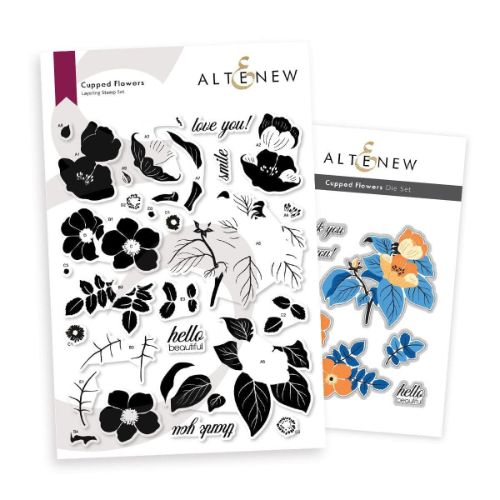 Altenew - Cupped Flowers - Complete Bundle - Postage as per Actual