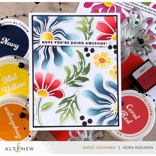 Altenew - Wild Flowers - Complete Bundle - Postage as per Actual